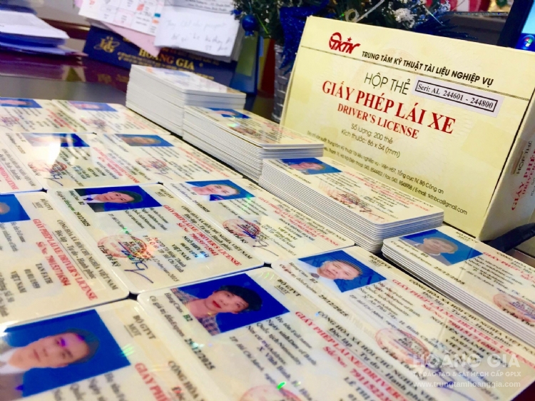 Thông báo về GPLX kỳ sát hạch 10/12/2018