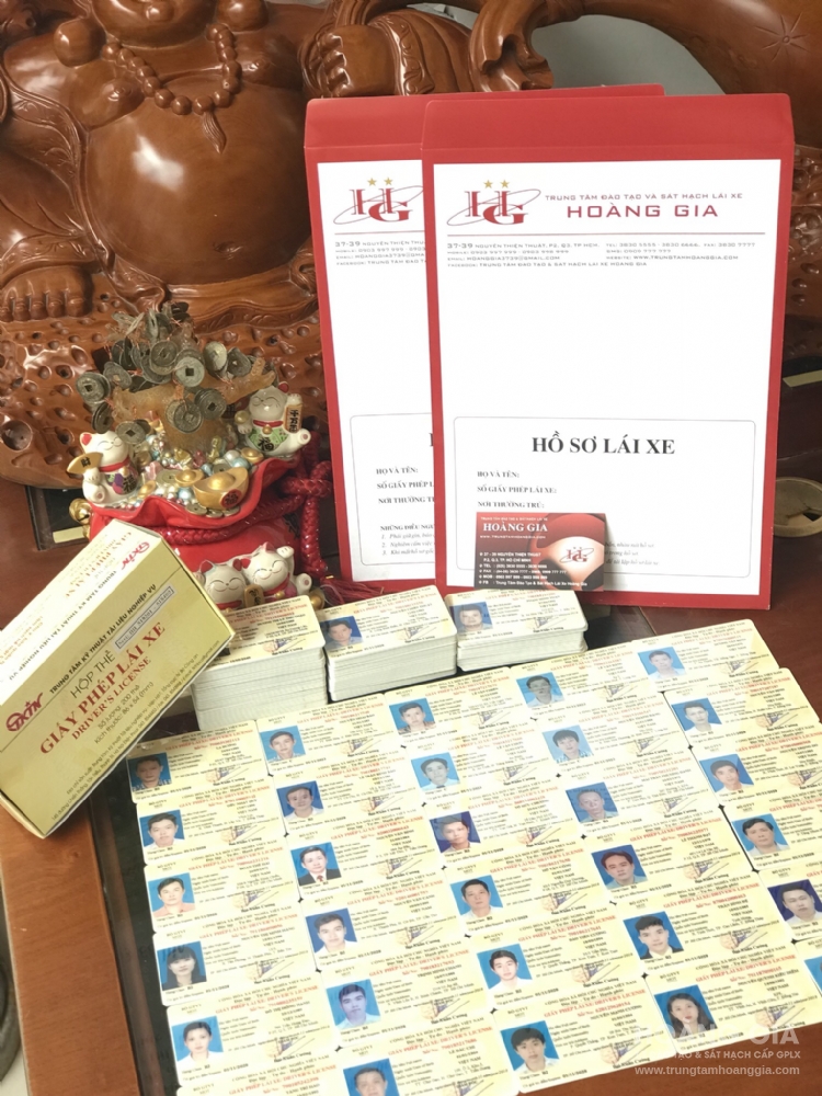 Thông báo về GPLX kỳ thi sát hạch 19/11/2018