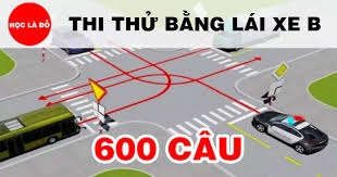 Bộ đề ôn thi lý thuyết lái xe hạng B mới nhất 2025 - Trung Tâm Hoàng Gia
