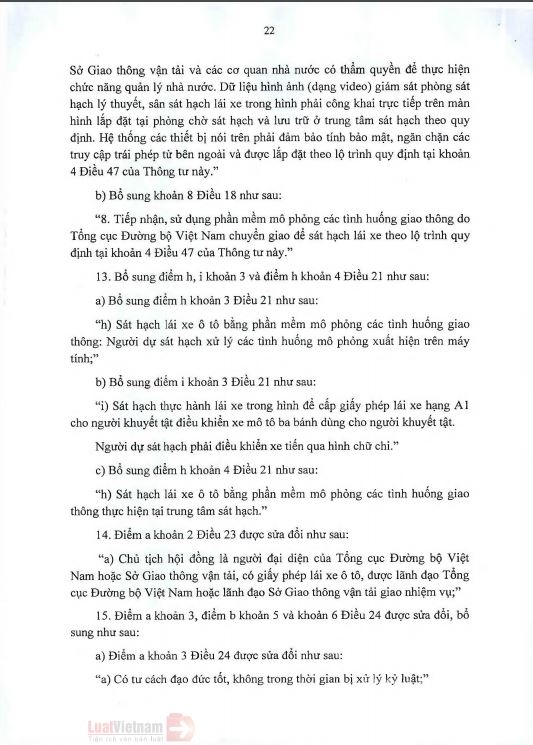 THÔNG BÁO VỀ THÔNG TƯ 38/2019/TT-BGTVT