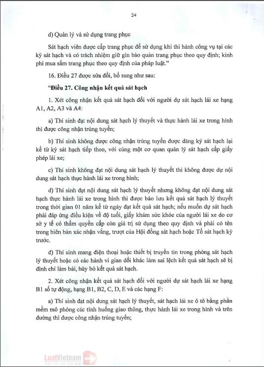 THÔNG BÁO VỀ THÔNG TƯ 38/2019/TT-BGTVT