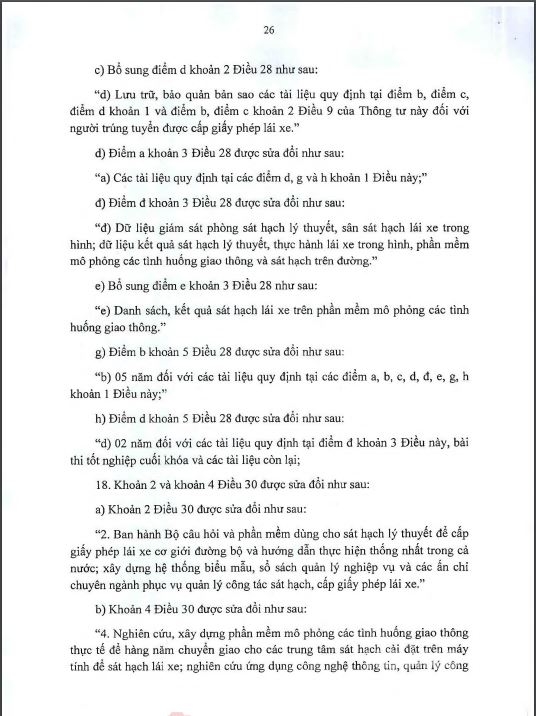 THÔNG BÁO VỀ THÔNG TƯ 38/2019/TT-BGTVT
