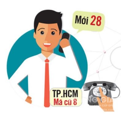 THÔNG BÁO THAY ĐỔI MÃ VŨNG ĐIỆN THOẠI CỐ ĐỊNH TP. HỒ CHÍ MINH TỪ 17/06/2017