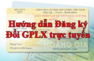 Đổi bằng lái xe ô tô cần làm thủ tục gì?