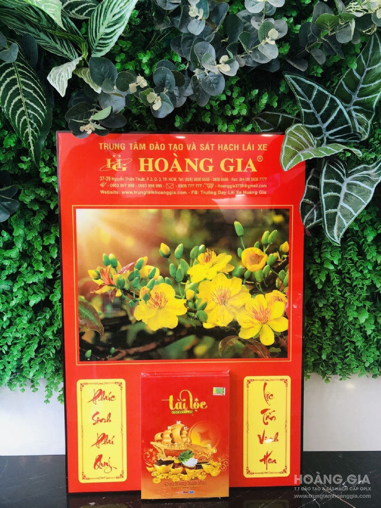 GHI DANH HỌC LÁI NHẬN LỊCH NĂM MỚI 2020