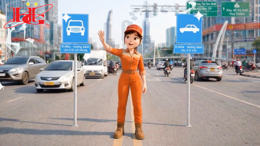Hai biển báo nhìn giống nhau nhưng đi nhầm là “bay” vài triệu như chơi Biển R403a - R403d