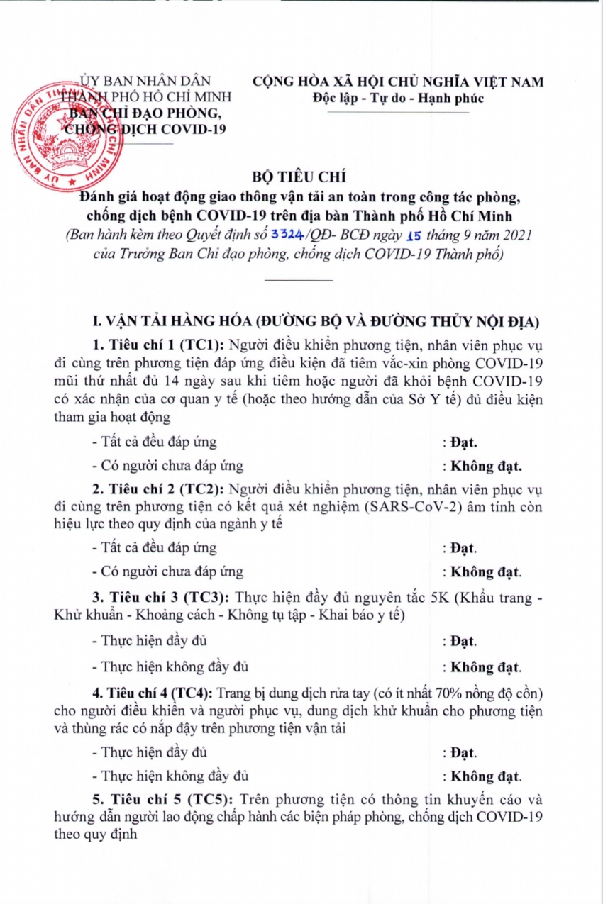 ĐIỀU KIỆN HỌC VIÊN THAM GIA ĐÀO TẠO & SÁT HẠCH LÁI XE SAU THỜI GIAN NGHỈ DỊCH
