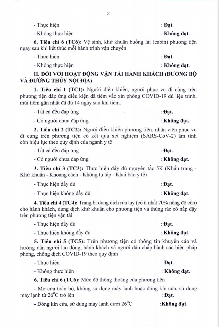 ĐIỀU KIỆN HỌC VIÊN THAM GIA ĐÀO TẠO & SÁT HẠCH LÁI XE SAU THỜI GIAN NGHỈ DỊCH